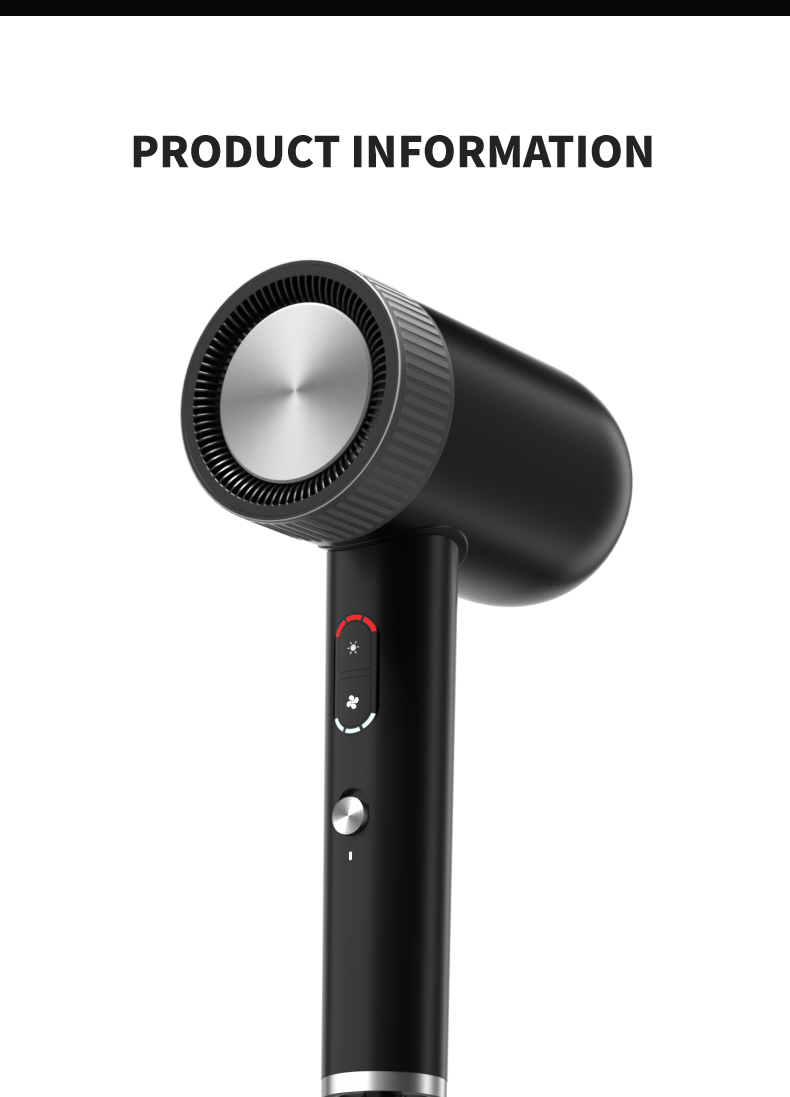 Professional Protable Electric Dc Powered Hair Blow Dryer from China